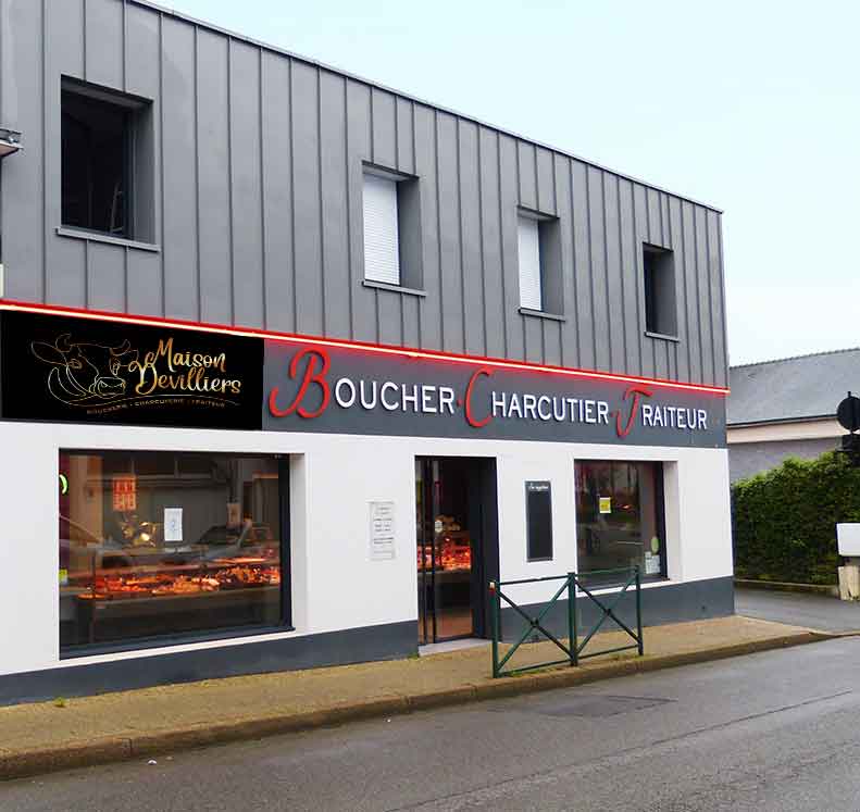 Maison Devilliers boucherie charcuterie traiteur à Gestel